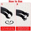LEONTOOL Snap Ring Snap Ring Trim Clip Trim Clip Trim Snap Ring Precision Snap Ring Metal Panel Clip Removal Comfort Grip Automotive Repair Universal