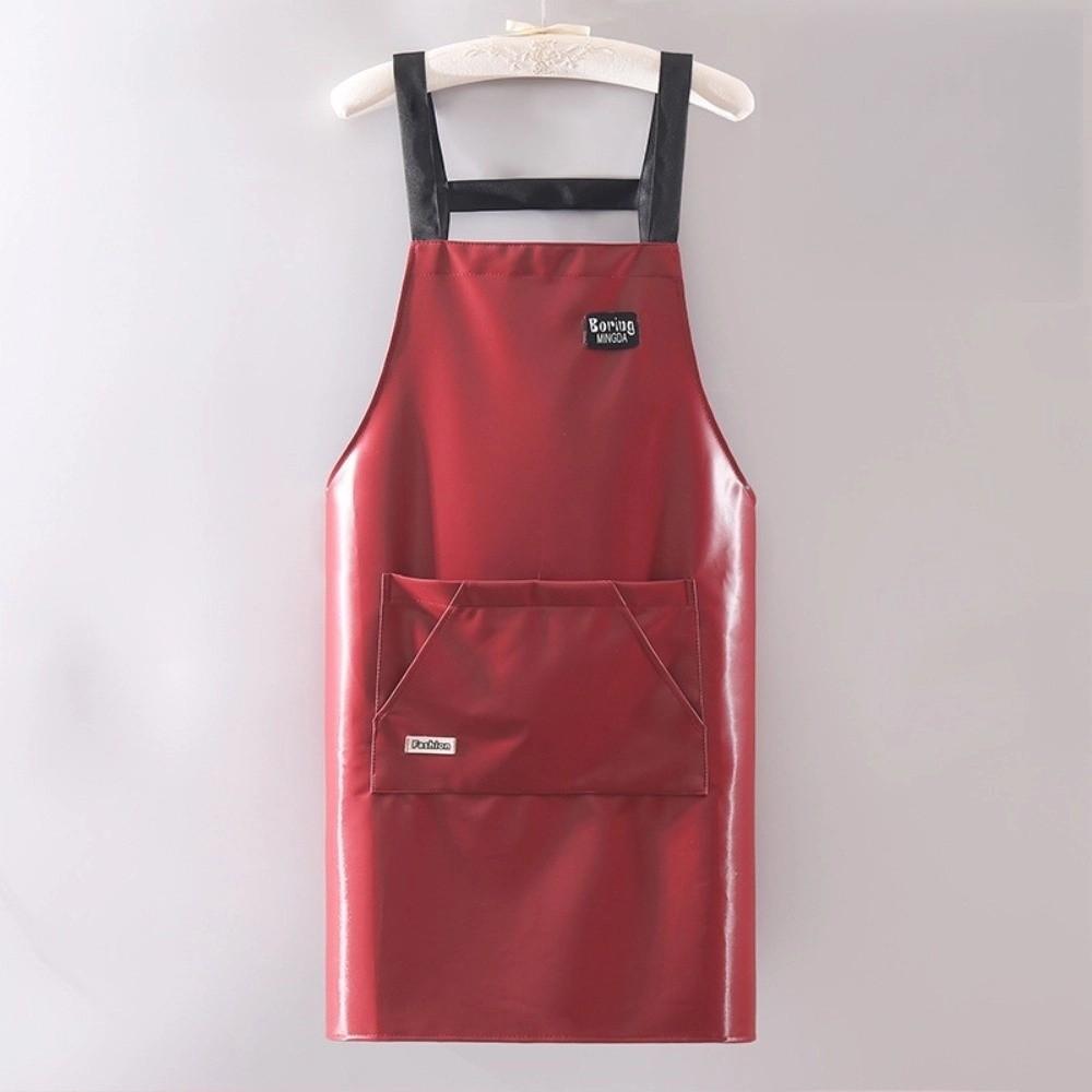 Ölfestes Reinigungs-Lätzchen Wasserdichte Café-Shop-Overalls Neue Arbeitskleidung für Gartenarbeit