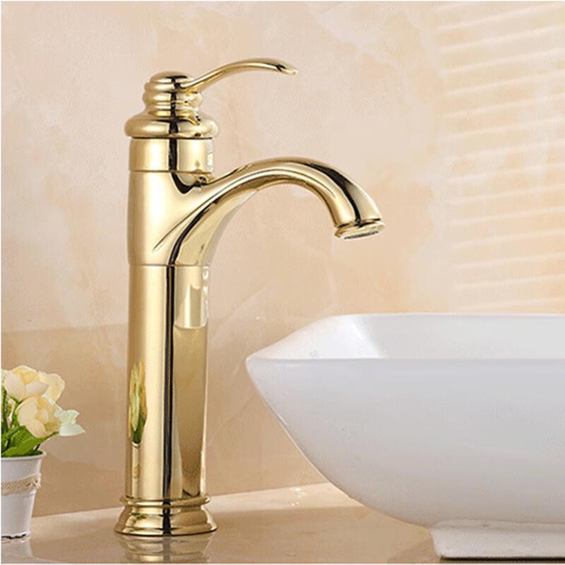 TLXT Золотой Чайник Высокий Кран для Горячей и Холодной Воды