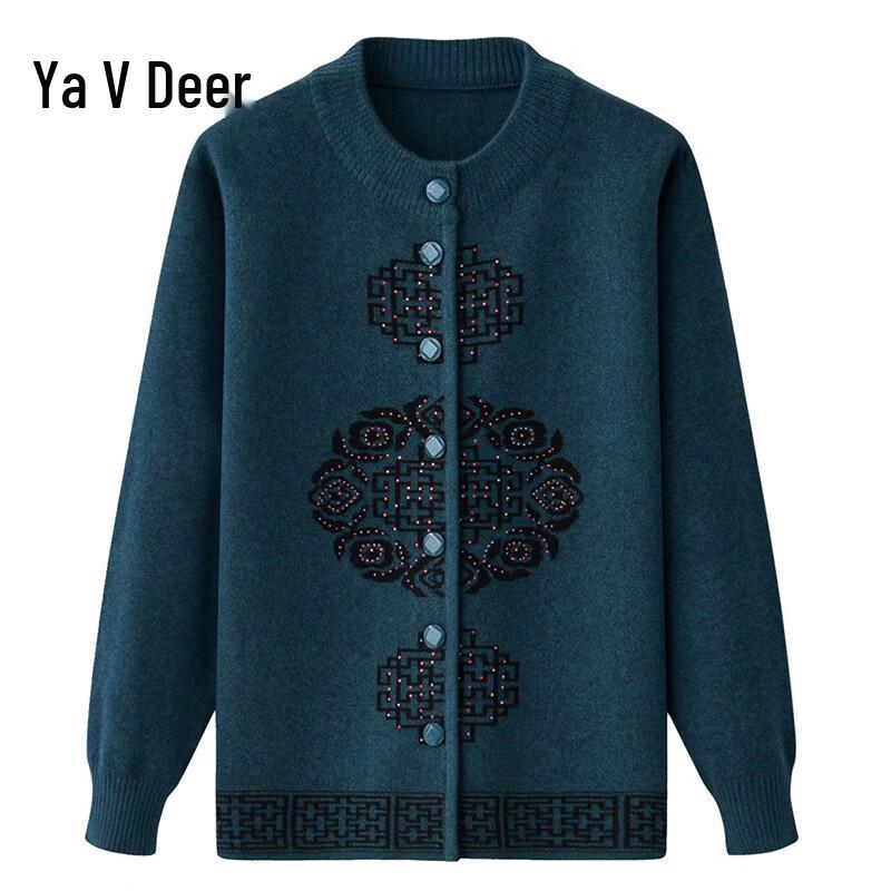 

Yalu Women s Thickened Knit Cardigan Sweater XL