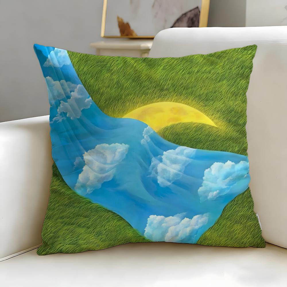 Popular Fashion Brand Mulgil Kim Cushion Cover Soft & Easy-Wash Pillow Case – Versatile For Couch, Bed, Travel And Office