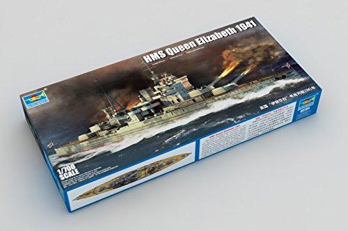 

Trumpeter 1/700 Scale Royal Navy Queen Elizabeth Class Battleship HMS Queen Elizabeth 1941 [Parallel Import]