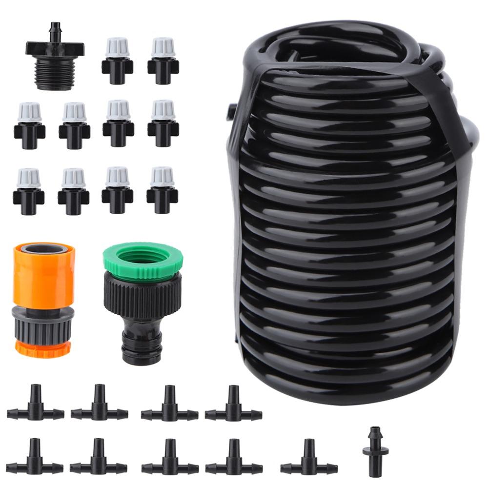 4/7 Mm Tubing Irrigation Set PVC,Plastic Irrigation System Garden Tool  Potted Plant Watering