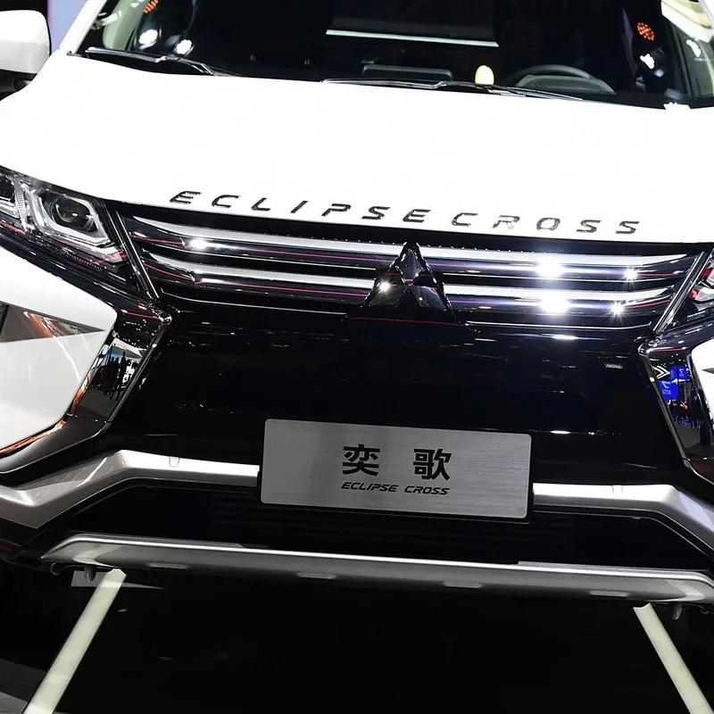 Kydf2 ABS Auto Voor Motorkap Sticker Embleem Decoratief Badge voor Mitsubishi ECLIPSE CROSS Logo Voertuig Staart Gemodificeerde Decal Accessoires