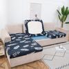 Stretch Printing Sofa Seat Soft Cushion Slipcovers Washable Design Removable Corner Couch Covers Furniture Decoration For Hotel Living Room Room