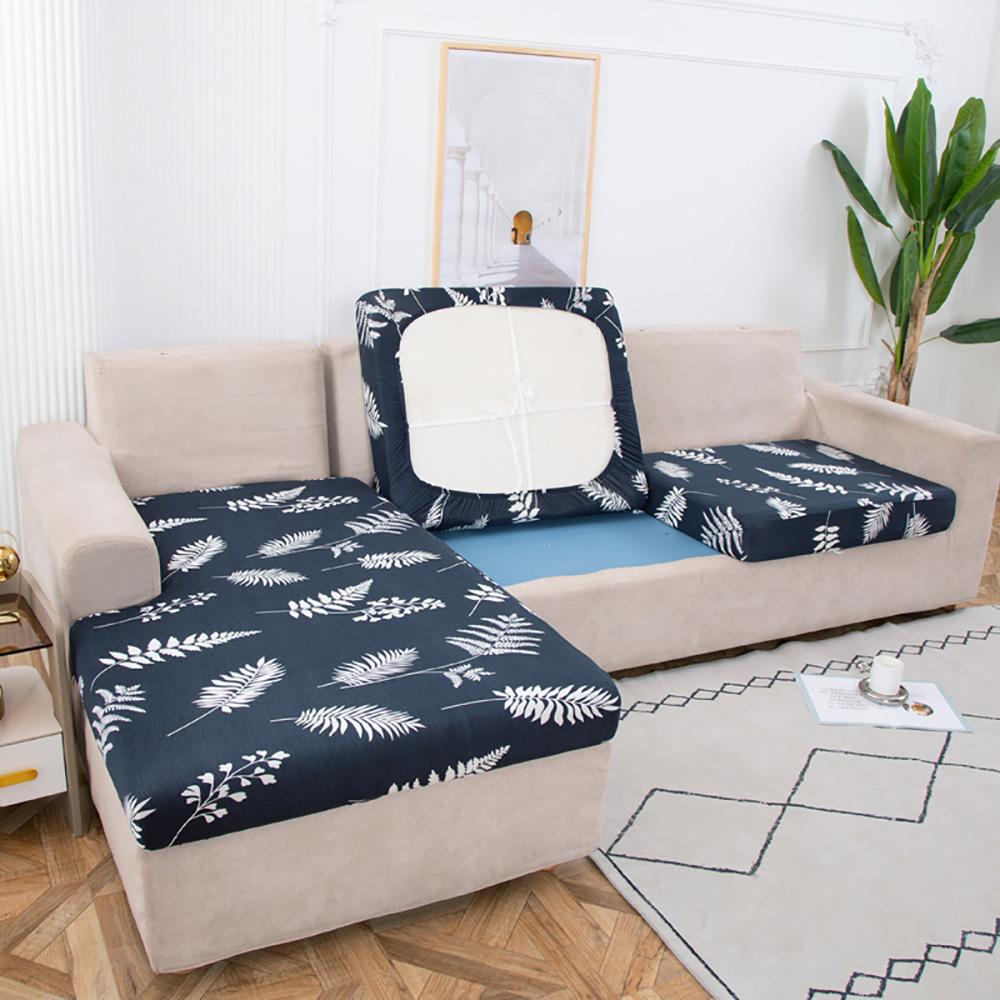 Stretch Printing Sofa Seat Soft Cushion Slipcovers Washable Design Removable Corner Couch Covers Furniture Decoration For Hotel Living Room Room