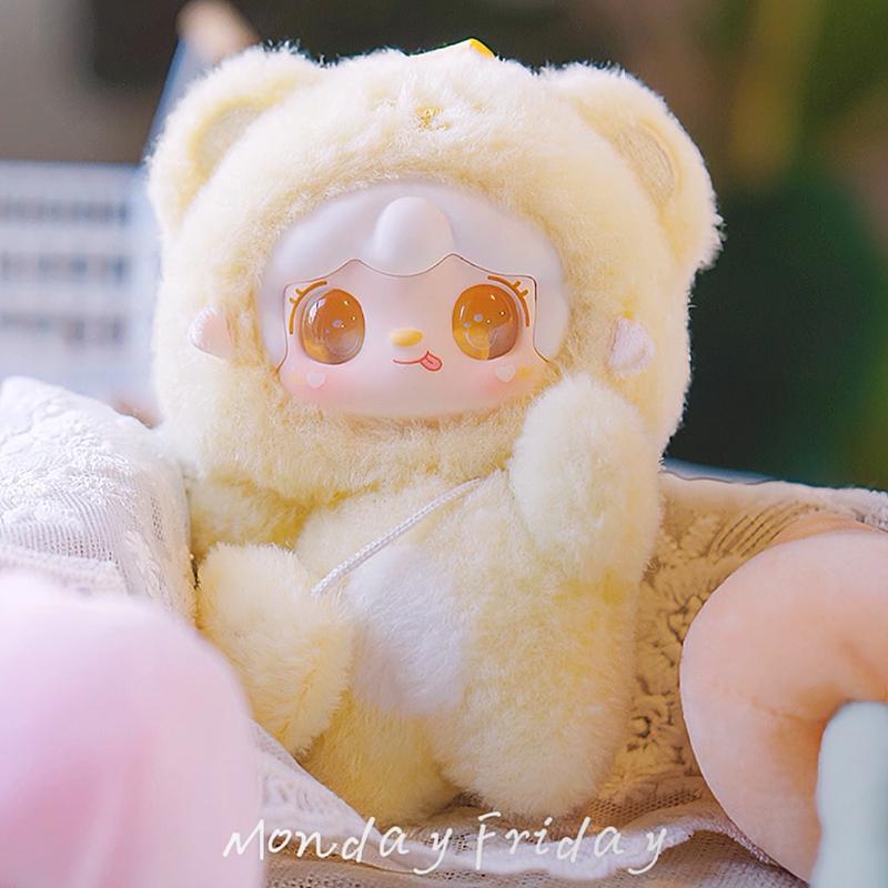 Yooki 4th Generation Blind Box Take A Bit Small Bear Series Plush Toys Exquisite Doll Backpack Mystery Box Gift