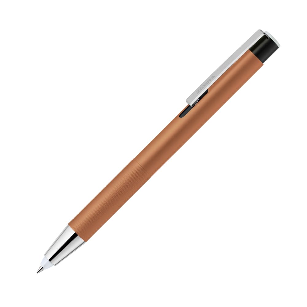 Zebra Light Light Alpha Ballpoint Outdoor with Black Copper Oil-Based Pen, Color, 0.7mm, Light, Ink, Barrel, P-BA96-OC-CO