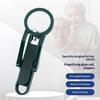 Magnifying Glass Nail Clipper Anti-Splash Non-Slip Large Nail Trimmer 1PC Suitable for Thick Nails Seniors Household Use