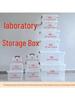 Transparent 3D Printer Sealing and Laboratory Medicine Storage Box with Handle