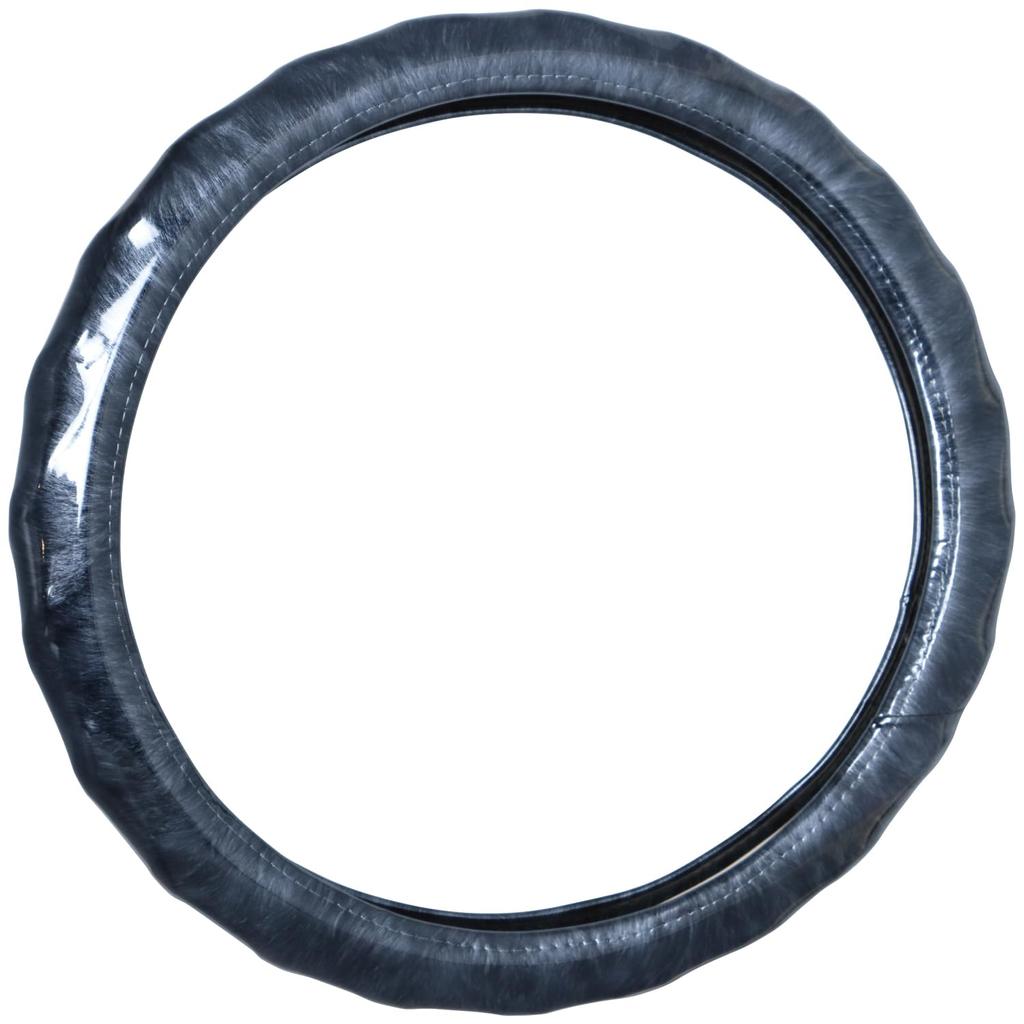 JET INOUE Sazanami Steering Wheel Cover for LMB 589022 Maverick, Black,