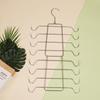 1pc-Clothes Hanger Multi-Layer Underwear Folding Hanger Sling Bra Storage Trouser Racks Do Not Leave Traces Of Multi-Funct