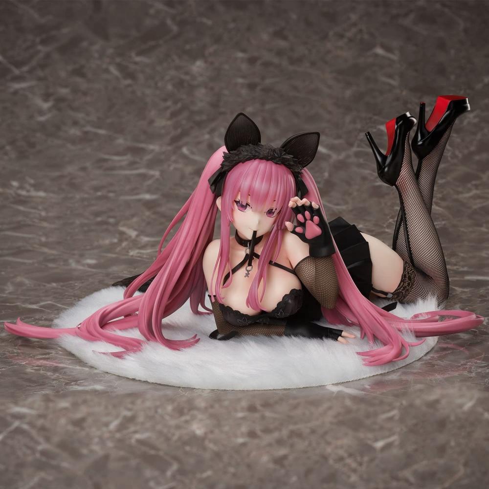 Liberando B-style Azur Lane La Galisonnière Gato Negro y Noche de Calabaza escala 1/4 PVC&ABS figura pintada acabada