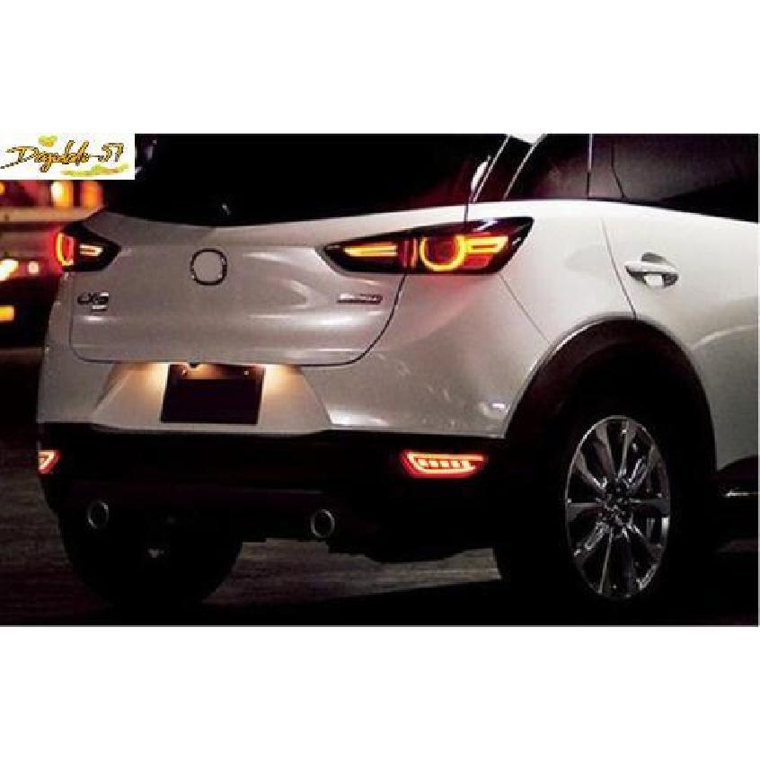 For 2016- Mazda CX-3 CX3 LED Rear Fog Light Tail Bumper Light Sets New