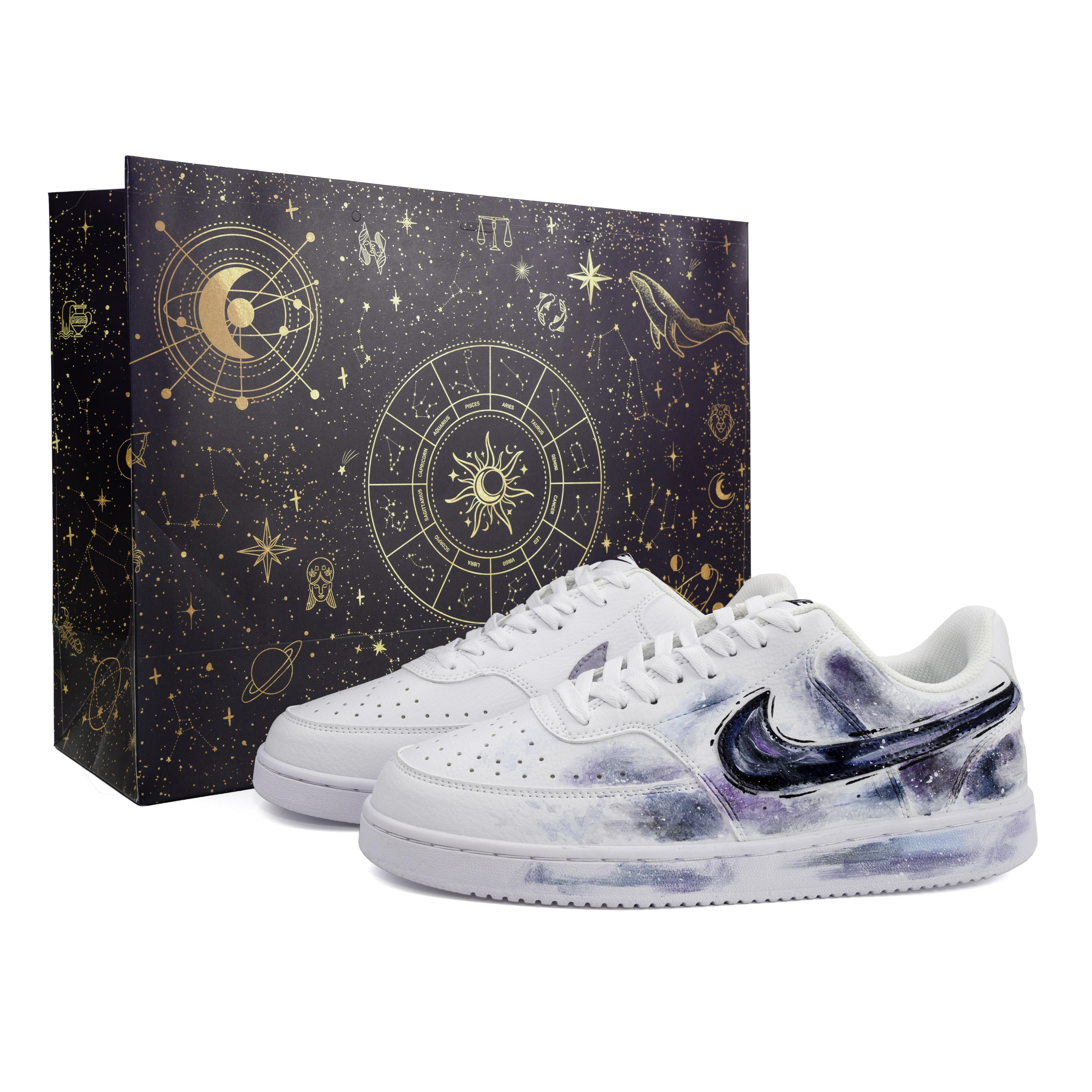 

Nike Court Vision 1 Purple Night Galaxy Shopping Bag Cushioning Abrasion Resistant Breathable Slip Resistant DH2987-101(team1747-) 43