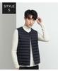 Men's Lightweight Round Neck Short Down Vest - 2025 Autumn/Winter Collection