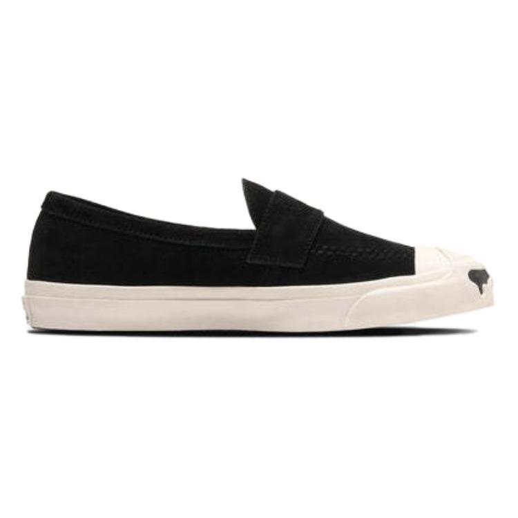 New Converse Jack Purcell Abrasion Resistant Breathable Low Top Canvas Shoes Unisex Black 33301320