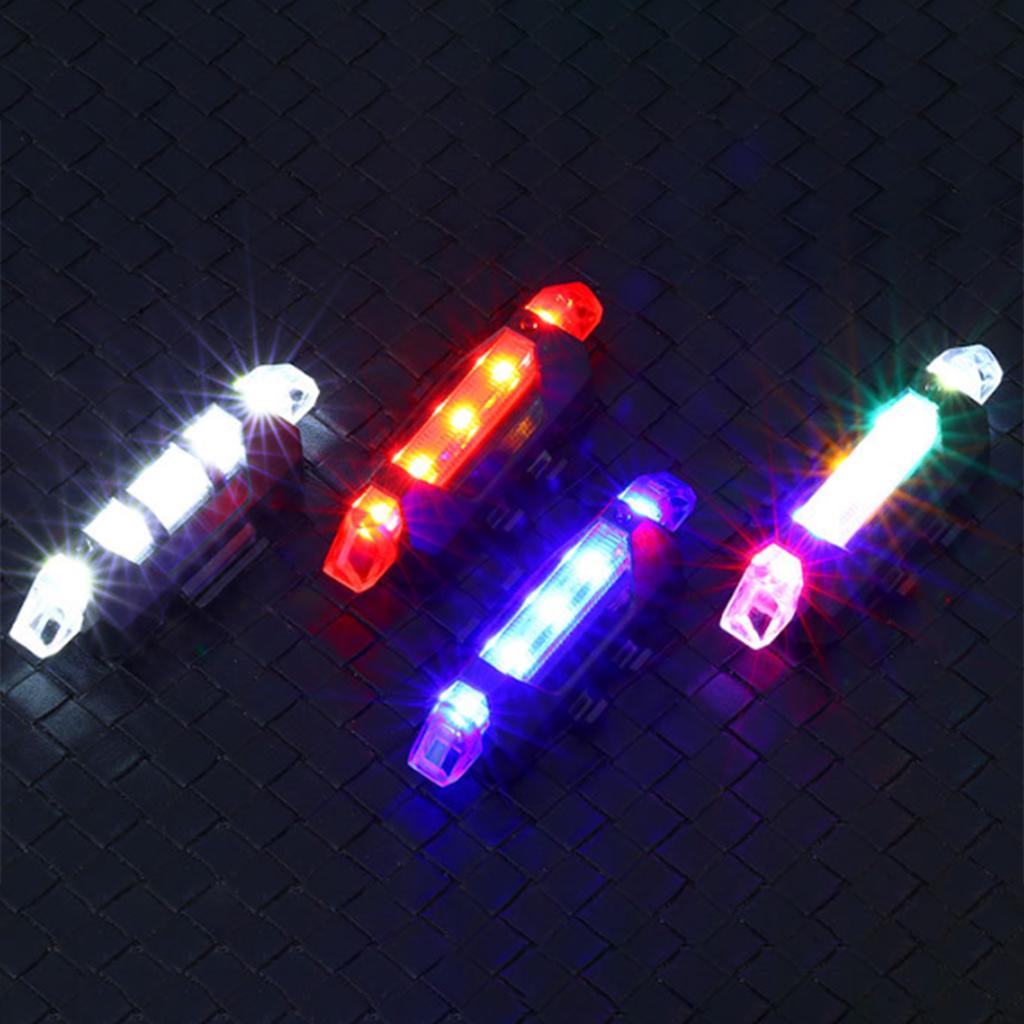 Bike Tail Lights Bike Waterproof Rear Light USB Rechargeable LED Brake Light Cycling Riding Safety Flashlight Taillight
