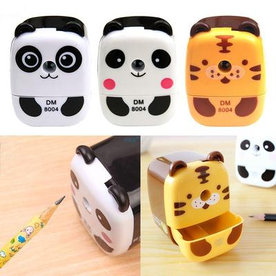 Panda/Tiger Pencil Sharpening Tool Stationery Hand-cranked Mechanical Tool  Office School Supplies