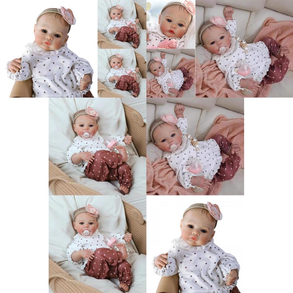 46cm Silicone Reborn Baby Doll With Lifelike Appearance For Collectors And Play