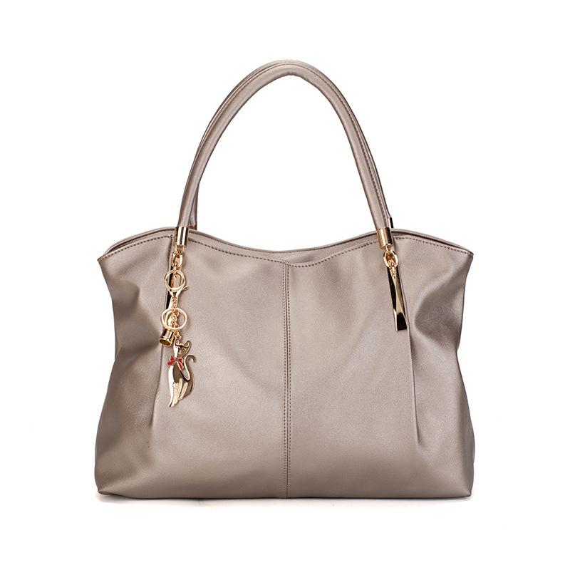 

Большая сумка женская осенняя новая простая и универсальная сумка с большой вместимостью на плечо сумка-тоут женская сумка