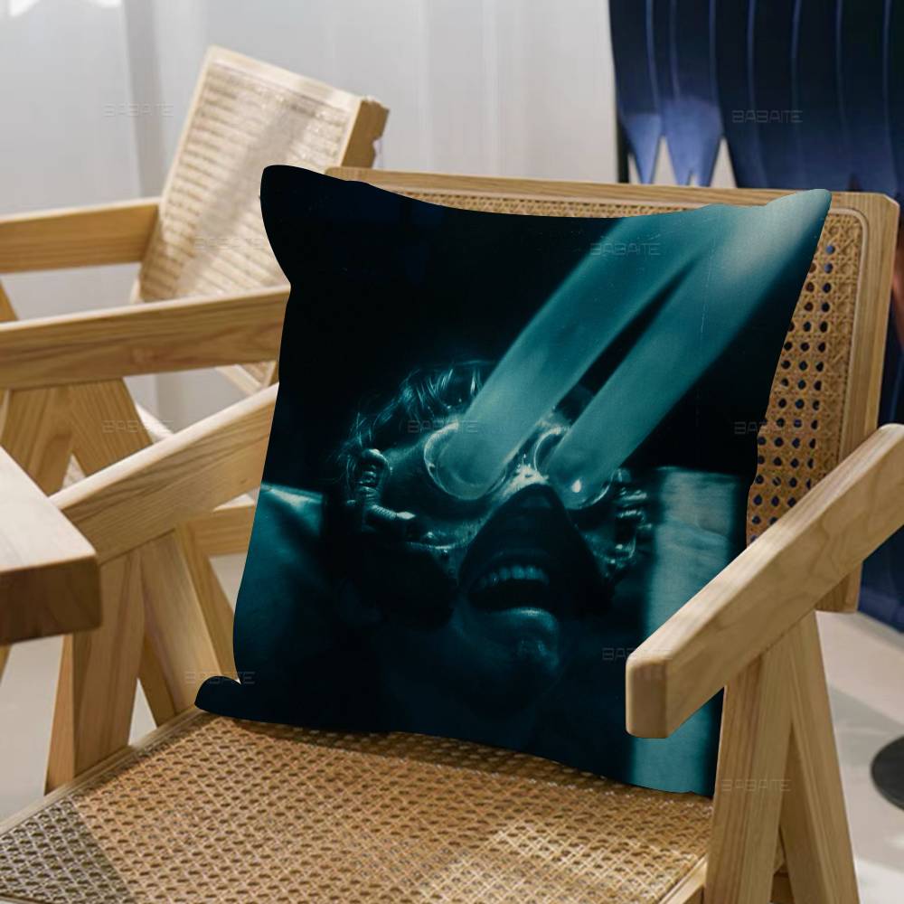 

Horror Movie Saw Pillowcases Home Bedding Decorative Pillow Cover Wedding Super Soft Pillow Case 12x12Inch