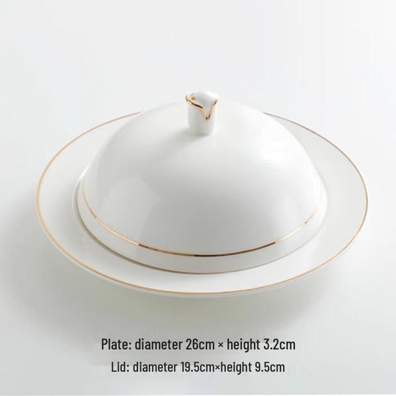

Chaozhou Gold Rim Ceramic Individual Serving Bowl