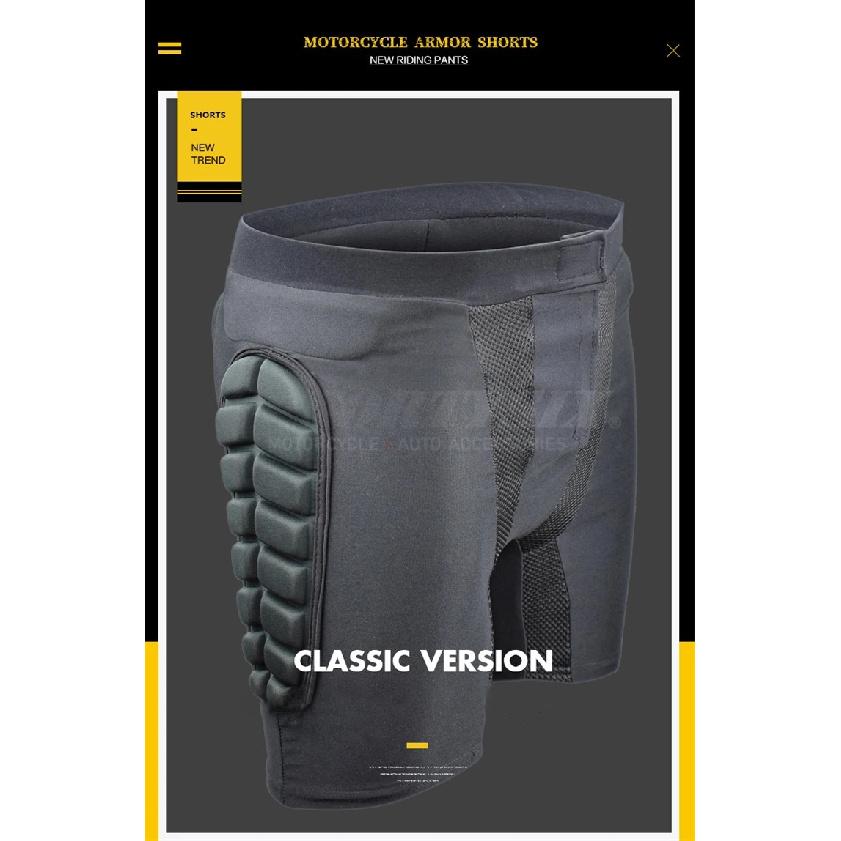 Motorcycle Riding Armor Shorts Mountain Bike Shorts Ski Hip Pad Pants In-line Skates Protector Motocross Armor DH Moto Shorts