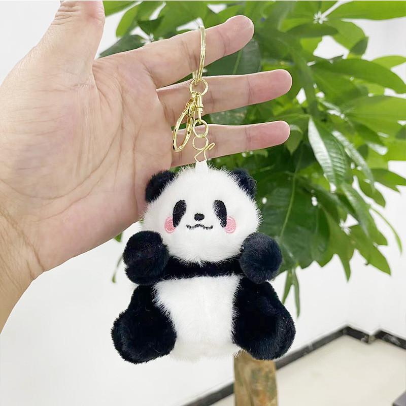 And Playful Fun Panda Plush Doll Keychain For Women Men And Children Presents