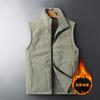 Men S Thick Stand Collar Plus Size Casual Vest