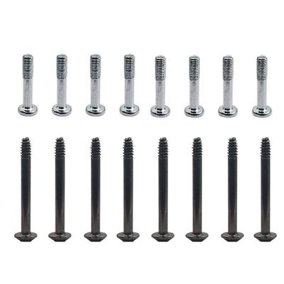 8 Stück 2/3cm PC Computergehäuse Lüfterhalterung Schrauben Set Lüftermontageschrauben Laptop Computer Schraube für Wasserkühlung