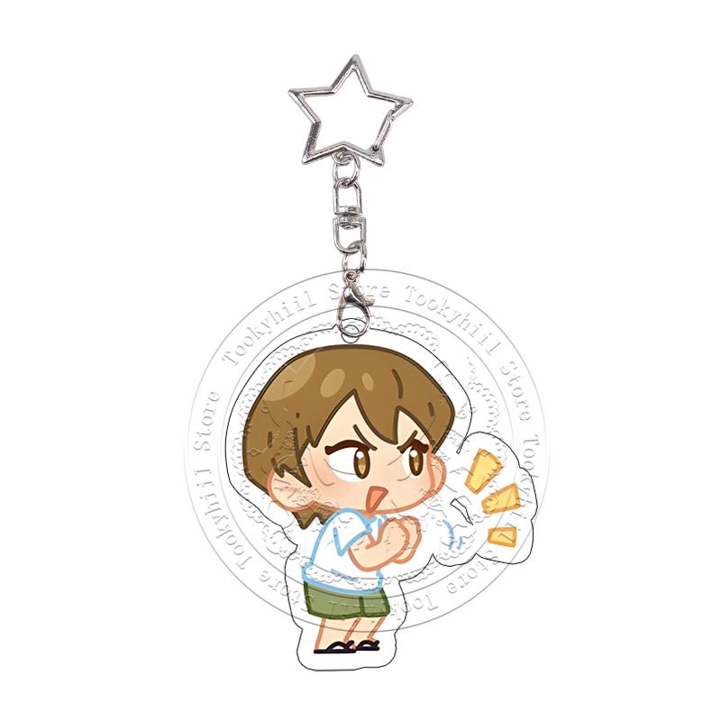 40 Styles Ace of Diamond Acrylic Keychain Chibi Cartoon Characters Eijun Sawamura Kazuya Miyuki Satoru Furuya Backpack Charm