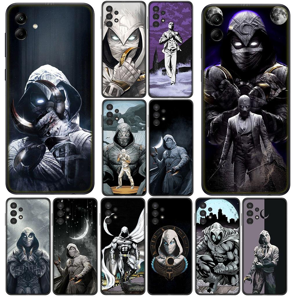 Marc Spector Marvel Moon Knight Casing Phone Cover for Apple iPhone 16 15 14 11 Pro Max 7 8 Plus SE2 SE3 SE 2022 2020 Case