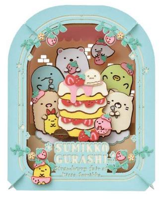 Ensky Paper Theater Sumikkogurashi Strawberry Fair PT-286