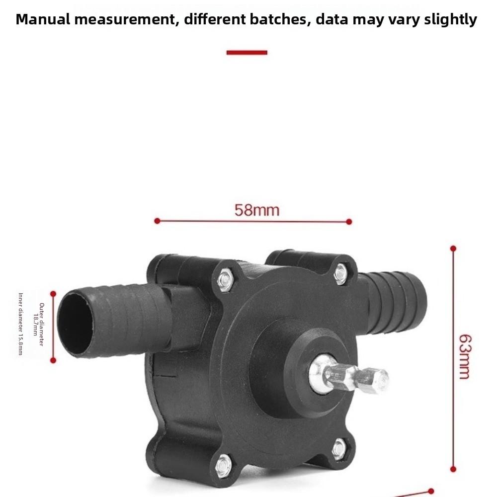 Mini Drill Pump Multi-Purpose Portable Hand Pump New Electric Drill Powered Pump  Aquarium Use