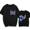 Hip Hop Shirt EU Size Unisex Disney Lilo Stitch Cartoon T Shirt Stitch Cute Unisexga Tshirt Yk Graphic Tshirt Top Tees Clothes