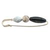 Alloy Brooch Pin Wear-Resistant Anti-Rust Elegant Imitation Stone Design Lapel Pin Sweaters Dresses Hats Bags Badge Clothes Accessories