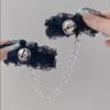Sexy Lace Bell Wristband Anklet Chastity Anklet Leg Chain Pure Lust Handcuff Leg Chain