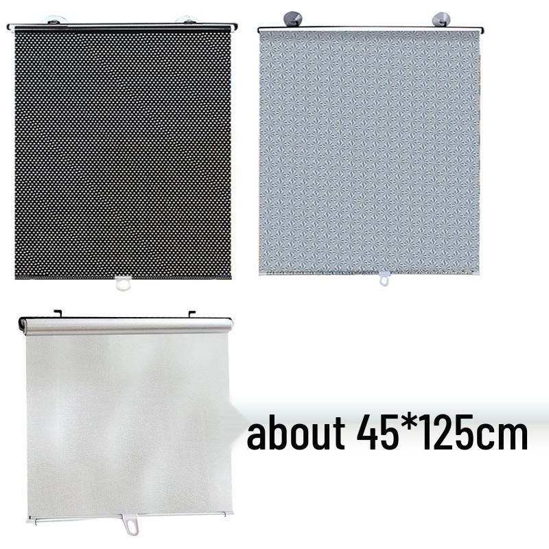 Automatic Retractable Windshield Sunshade - Heat Insulation & Light Blocking