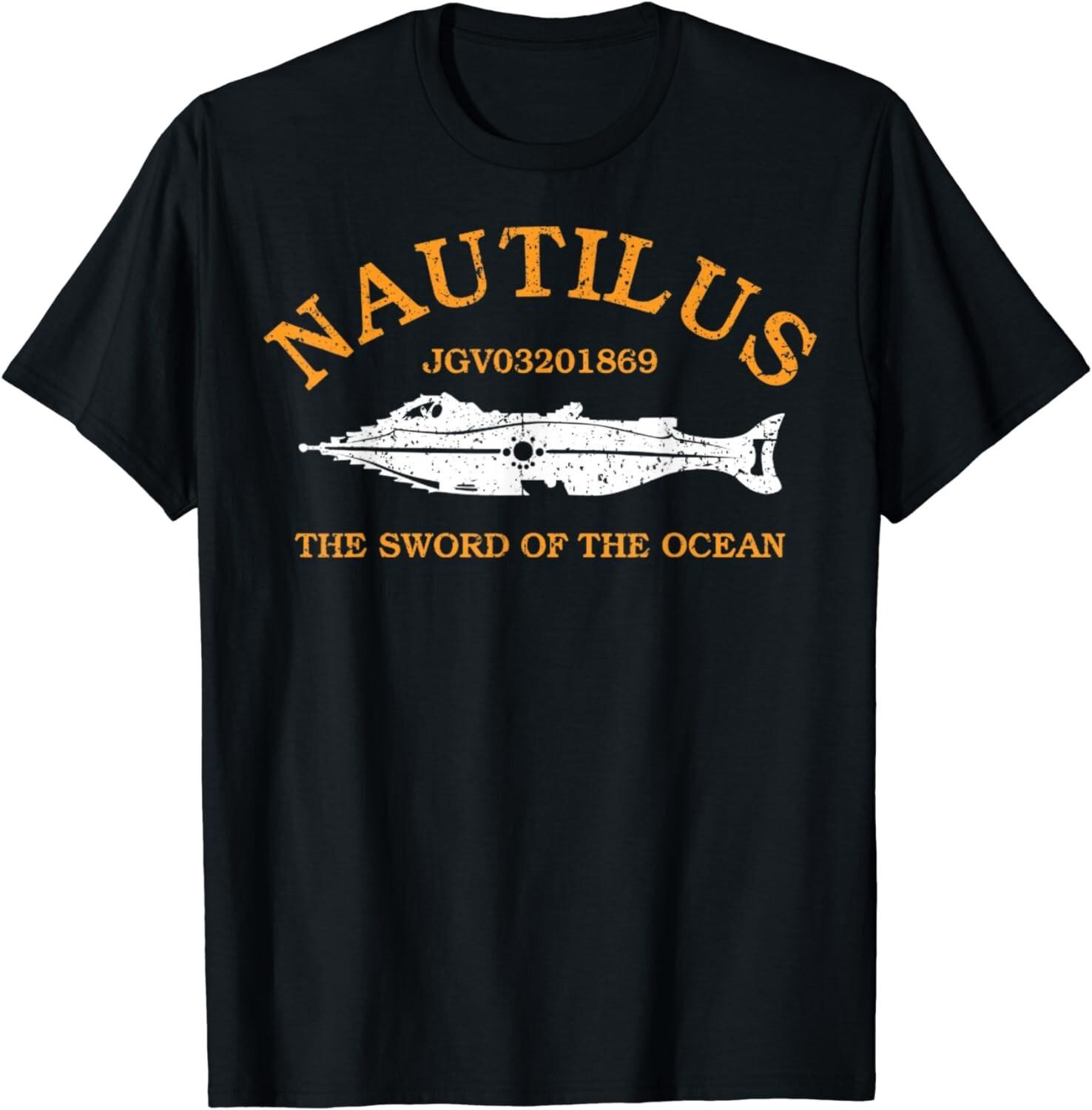 Vintage The Nautilus T-Shirt Gift Unisex T-Shirt XXXXL