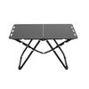 Przenośny Lekki Składany Zestaw Stołu i Krzeseł Outdoor na Kemping i Grill