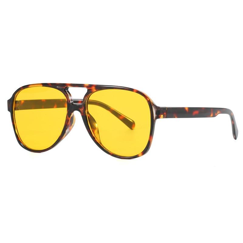 Comfortable Durable High Quality Designer Style Stylish Retro Oversized Square Shaped Female Women Sun Glasses