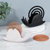 Yousheng Snail Repellent Incense Coil Holder Heavy Duty Spiral Repellent Incense Burner Portable Desktop Ash Catcher Stand Tray Decoration