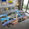Monster Jam Truck Game Carpet for Living Room Bedroom Rug Kitchen Kids Door Unslip Floor Mat Birthday gift photography props Rug