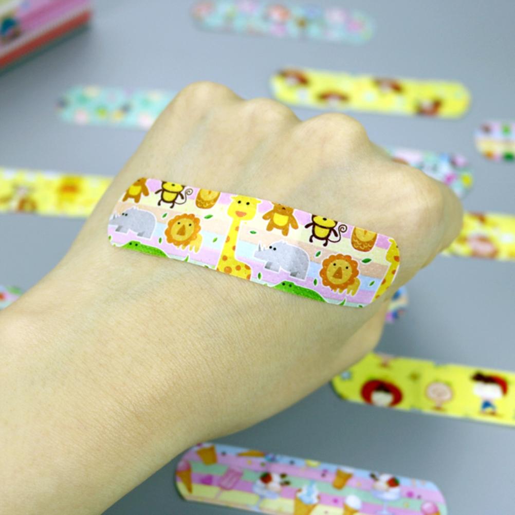 Cartoon Bandage Band Aid First Aid Hemostasis Band Lovely Waterproof Mini Children's Cartoon Band