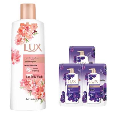 Moisturizing Pink Cherry Blossom Shower Gel Set