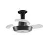 E27 Screw-In Mini Invisible Ceiling Fan Light