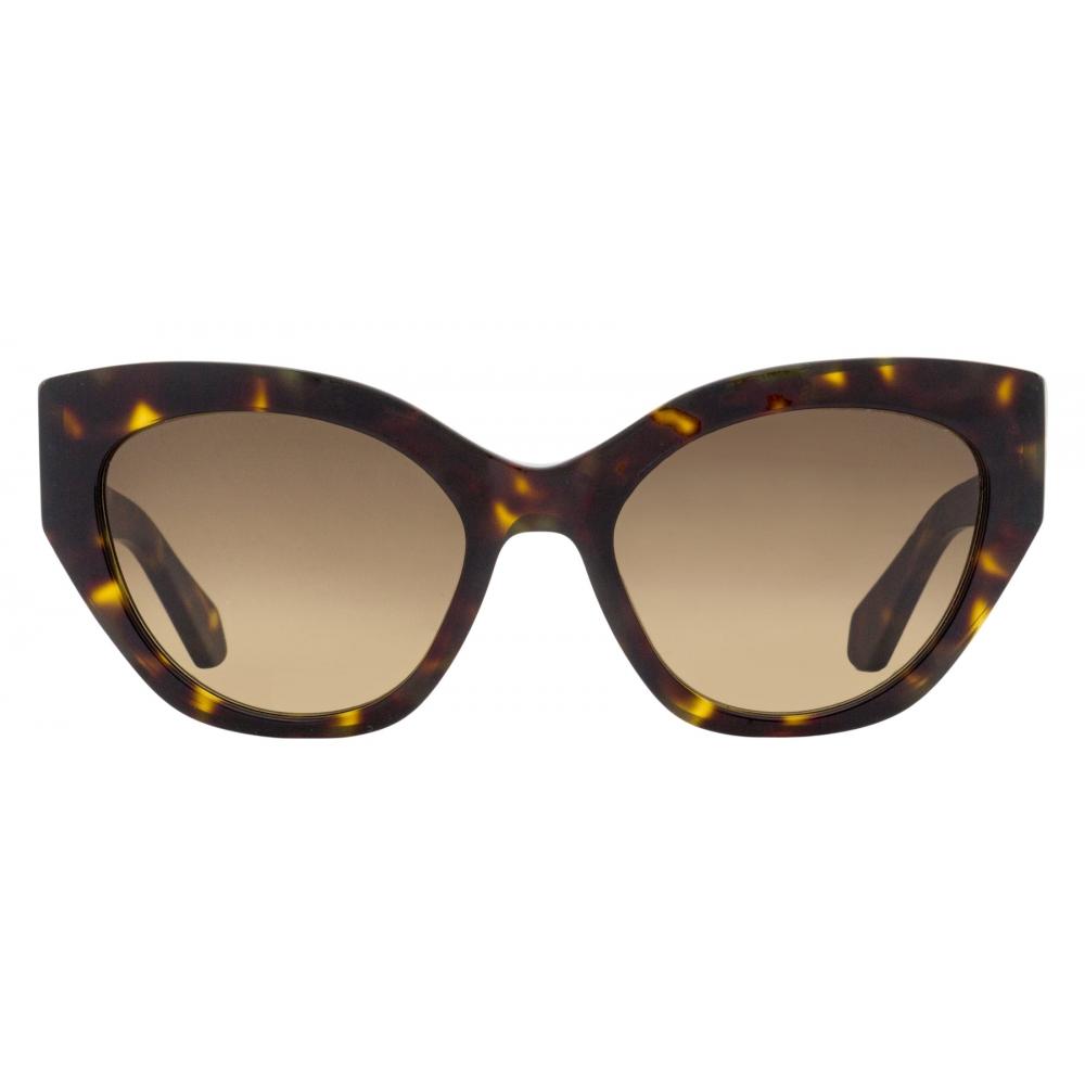 Salvatore Ferragamo Ferragamo Women S Lettermark Cat Eye SunglaSSeS Sf1107S 242 Dark tortoiSe 55mm 242