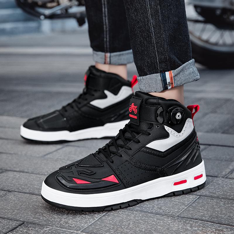 New men's large-sized motorcycle shoes, motorcycle shoes, cycling shoes, men's and women's all-season off-road motorcycle shoes