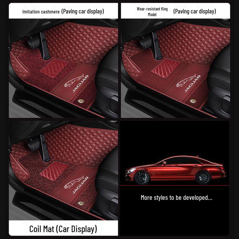 Jaguar Car Floor Mats for XFL, XEL, XJL, XF, XE, XJ, F-PACE, E-PACE Body Kits